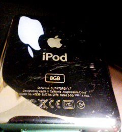 iPod nanoの鏡面仕上げ